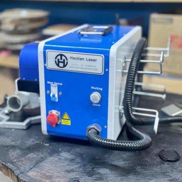 Haotian 200W Pulse Laser Cleaner for Car Engine Rust Removal