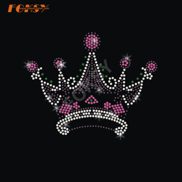 Crown Hot Fix Rhinestone Transfer