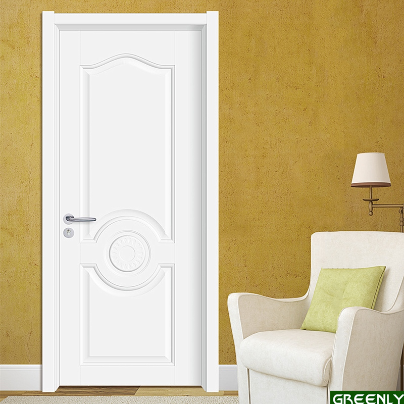 HDF Molded Smooth Melamine Wooden Door