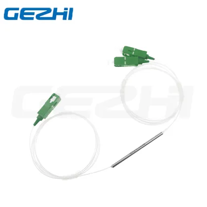 FTTx FTTH 1x2 FBT Coupler 2 Way SC/APC Mini FBT Splitter 1310nm or 1550nm