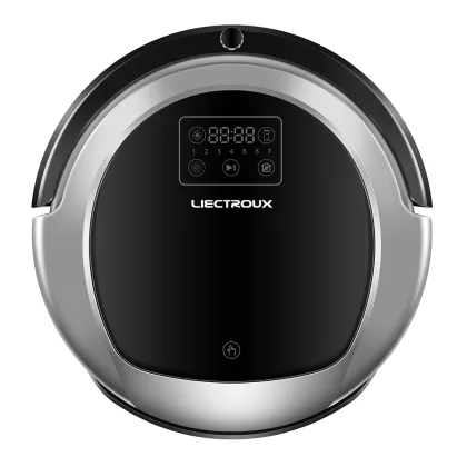 Smart Robot Vacuum Cleaner with TUYA App Control and Virtual Boundaries