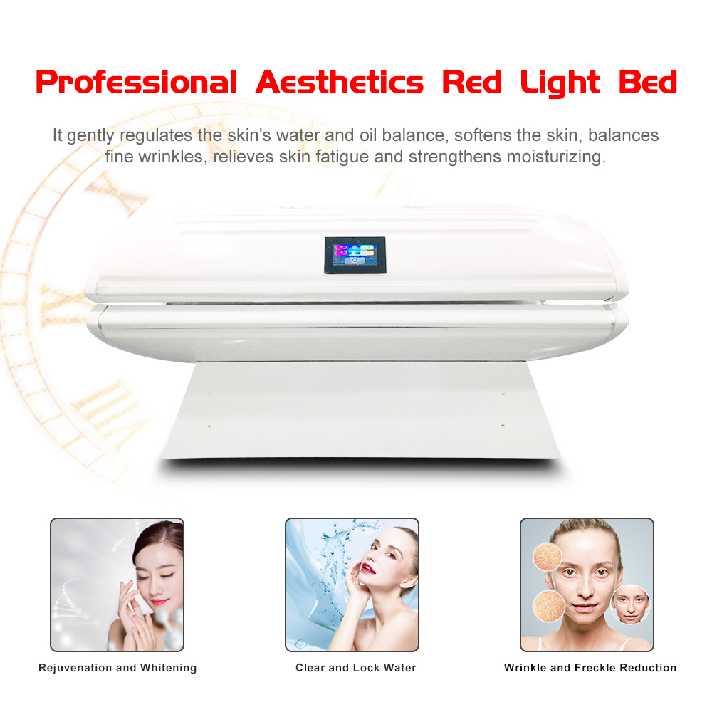 Light healing red light infrared therapy pod bed