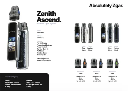 Zenith Ascend Open System Device Kit