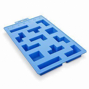 Sono accettati in silicone Ice Cube Tray, FDA e SGS certificati -, campioni personalizzati