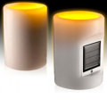 Velas de cementerio solar LED impermeable al aire libre