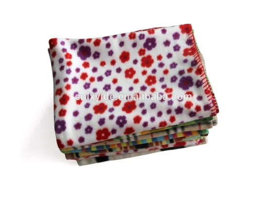 Chinese factory cheap personalized baby plush blankets small blanket