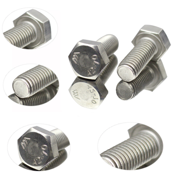 Bollo de brida hexagonal de acero inoxidable de acero inoxidable garantizado