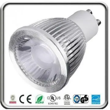 5.5W COB GU10 LED Bulb 38 Degree