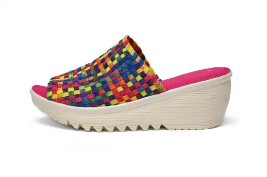 The Women's  Woven Slippers Casual Walking Shoes