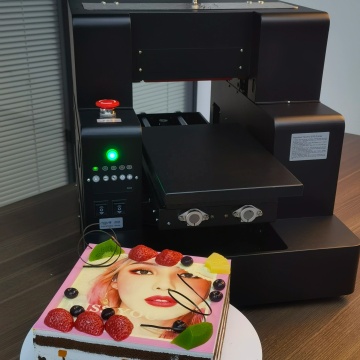 Imprimante de gâteau de taille A4: Imprimante d'encre comestible alimentaire pour café, bière, macaron, pain, chocolat