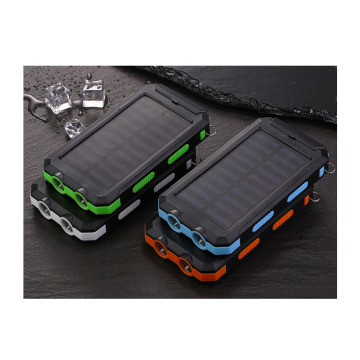 Tragbare Solarladegerät Power Bank 6000/8000/10000mah für den Außenbereich im Freien