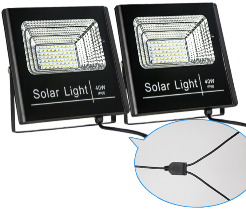 One for two solar flood light7