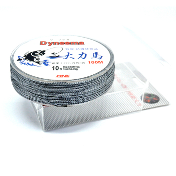 Hign quality 9 braided 100m PE braided fly fishing line for outdoor fishing tackle line floating fishing line