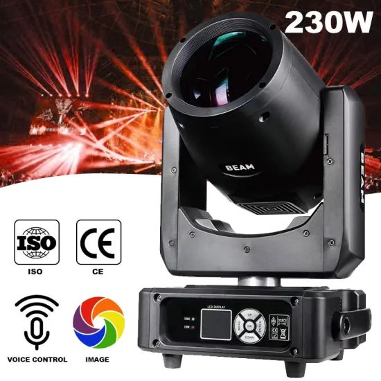 Dj Spot Wash Light DMX Stage Lighting 230W Sharpy 7R Beam Moving Head