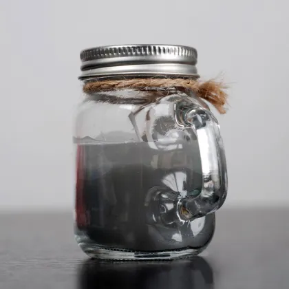 Paraffin Wax Home Fragranced Glass Jar Candle