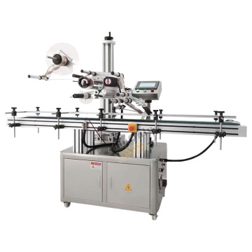 Automatic Sticker Adhesive Application Machine for Jar Vials