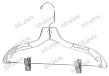 Clear Combination Hanger w/ Clips