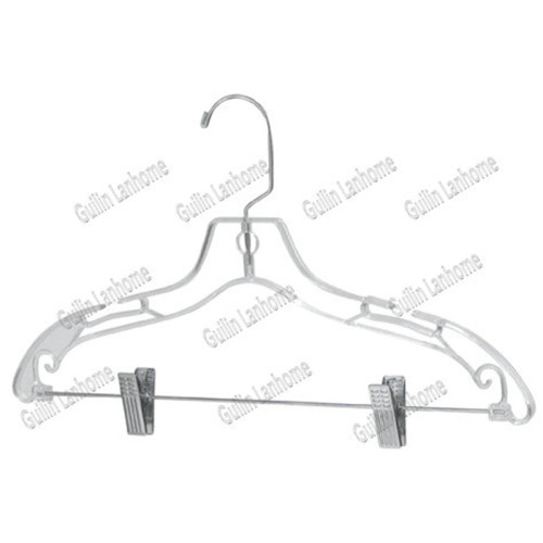 Clear Combination Hanger w/ Clips