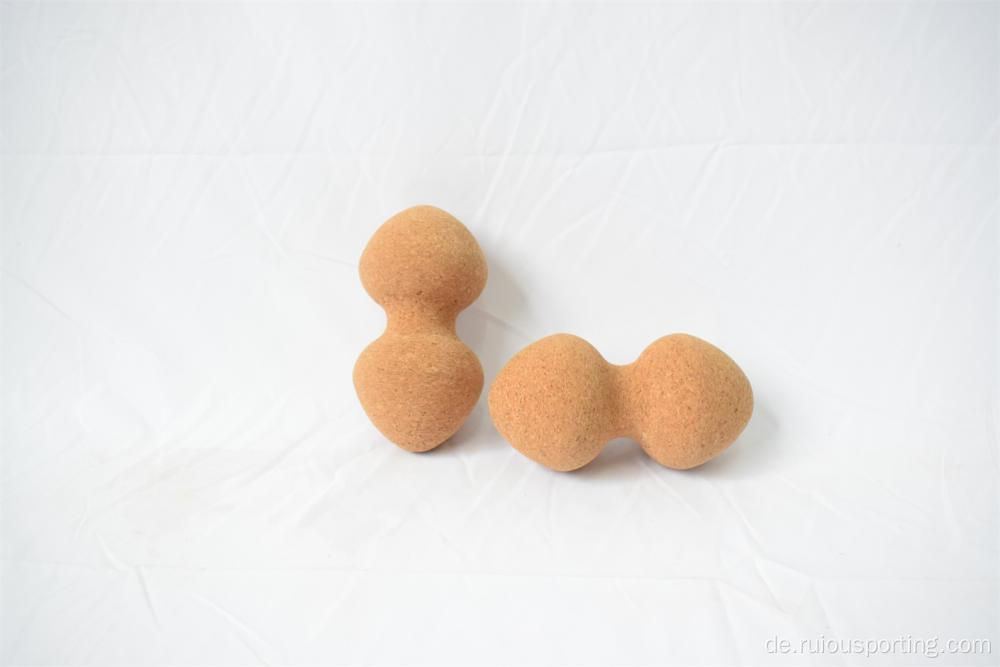 Neue Erdnuss -Yoga -Massagebugelkorken