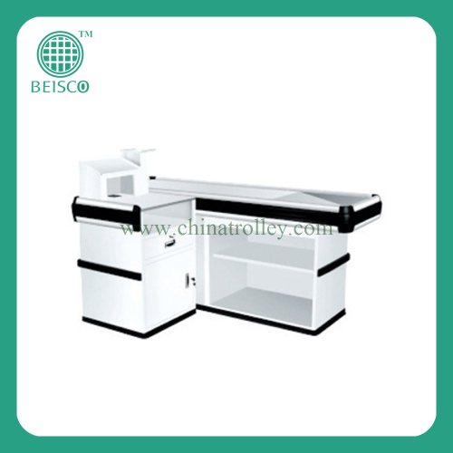 High Quality Checkout Counter with Aluminium Alloy Package Edge