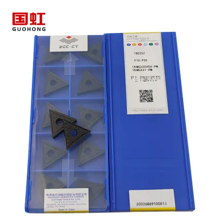 ZCC CT TNMG220404 PM YBC252 Coated Carbide Inserts for CNC Turning Tools