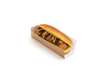 Eco-Friendly Hot Dog Holder for Outdoor Use
