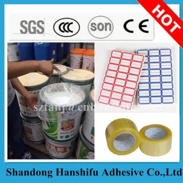 Water Based Pressure Sensitive Adhesive for Labels