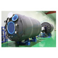 Lined PTFE storage tank for semiconductor chemicals