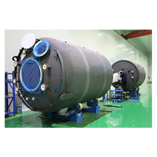 Lined PTFE storage tank for semiconductor chemicals