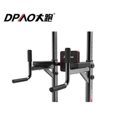 Wide bar fitness equipment pull-up bar power tower