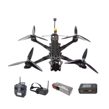 UFlight Piranha 7 Inch FPV Drone Racing Quadcopter BNF PNP RTF with Analog Video Transmission