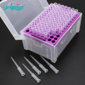 High Accuracy 10ul to 1250ul Pipette filter tip