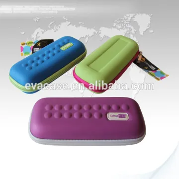 ODM EVA pencil case of custom eva pencil box of waterproof pencil case with zip and custom logo