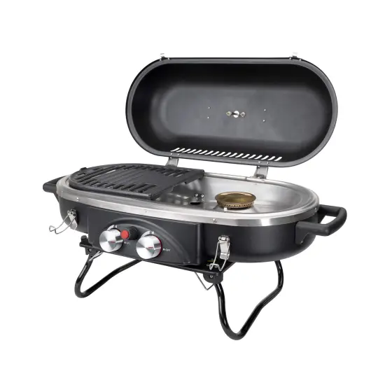 wholesale 2 burner propane bbq gas grill barbecue rotisserie griller portable bbq roaster grills