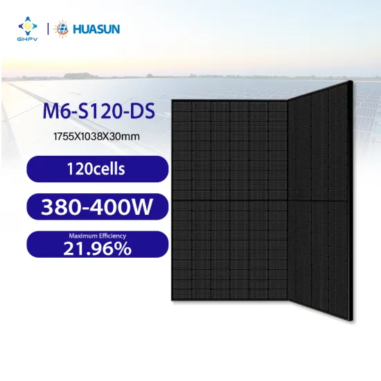 Huasun Wholesale Supplier: High-Power Super Light Full Black HJT Solar Panels in China (380W, 385W, 390W, 395W, 400W)