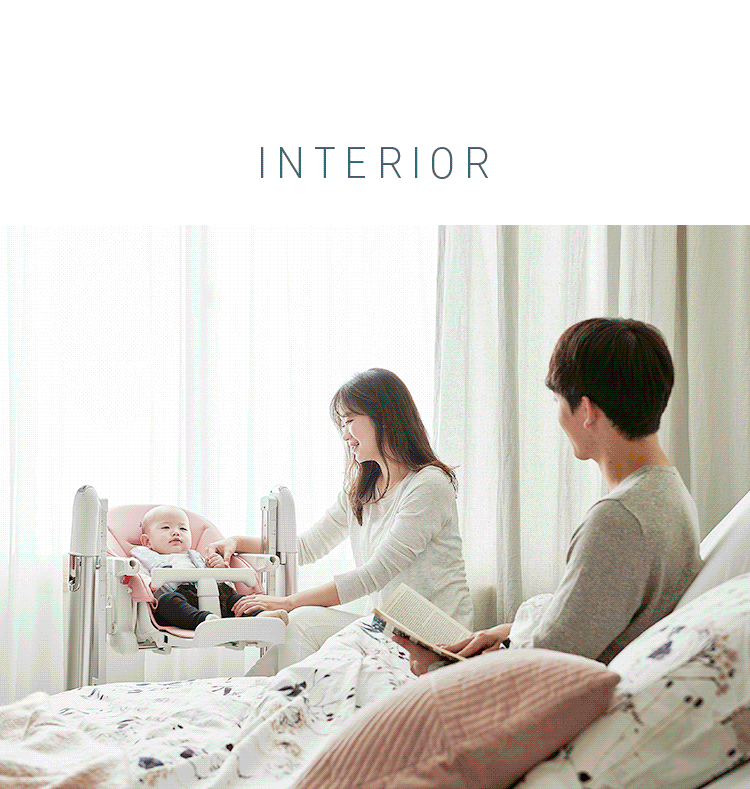 Luxury Plastic Baby Dining Chair With Safety Harness, High Quality