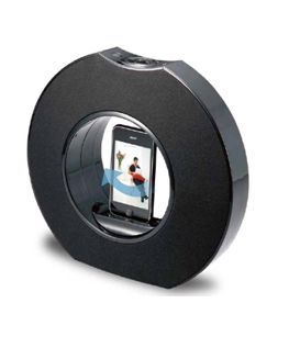 Rotating dock for iPhone