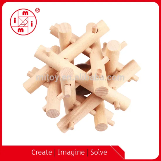 wooden puzzle 3D