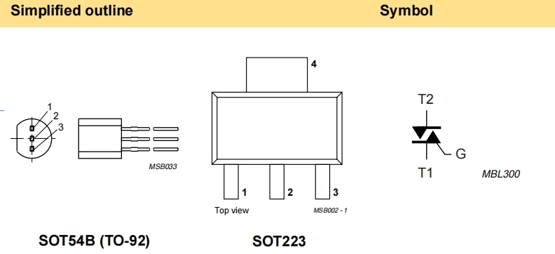 SOT54B SOT223