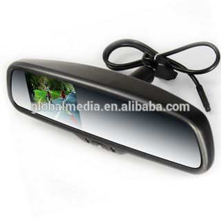 car accessories 3.5 inch car rear view mirror monitor