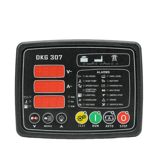 Datakom DKG 307 Generator Controller: Auto Start-Stop, Mains Failure, and LCD Display