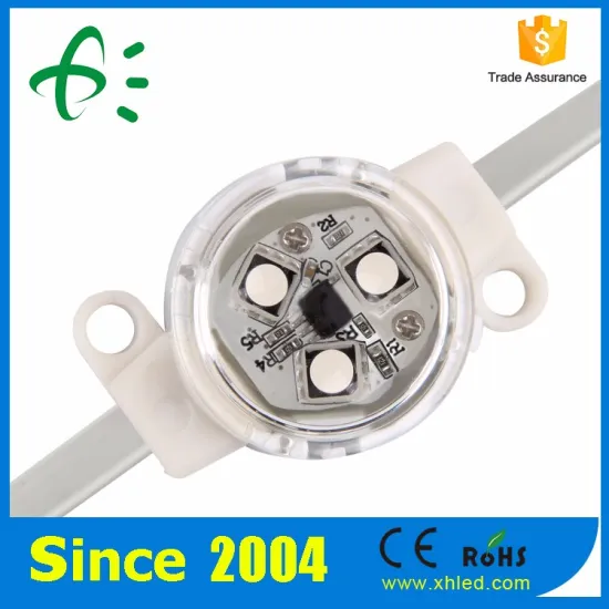 programmable rgb full color led pixel 30mm DC12V 3535smd factory price DMX led pixel light