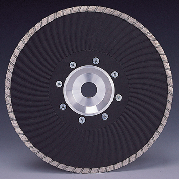 Diamond Wave Turbo Blade with Flange