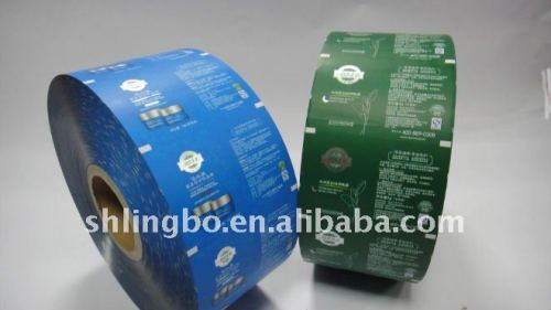 colorful printing film for auto packing machine