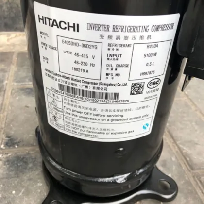 HITACHI E405DHD Inverter Refrigerating Compressor for Air Conditioning