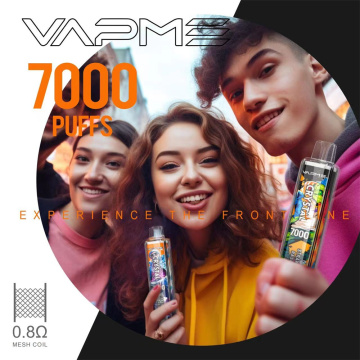 All Flavors Vapme Crystal 7000 Puffs Wholesale Price