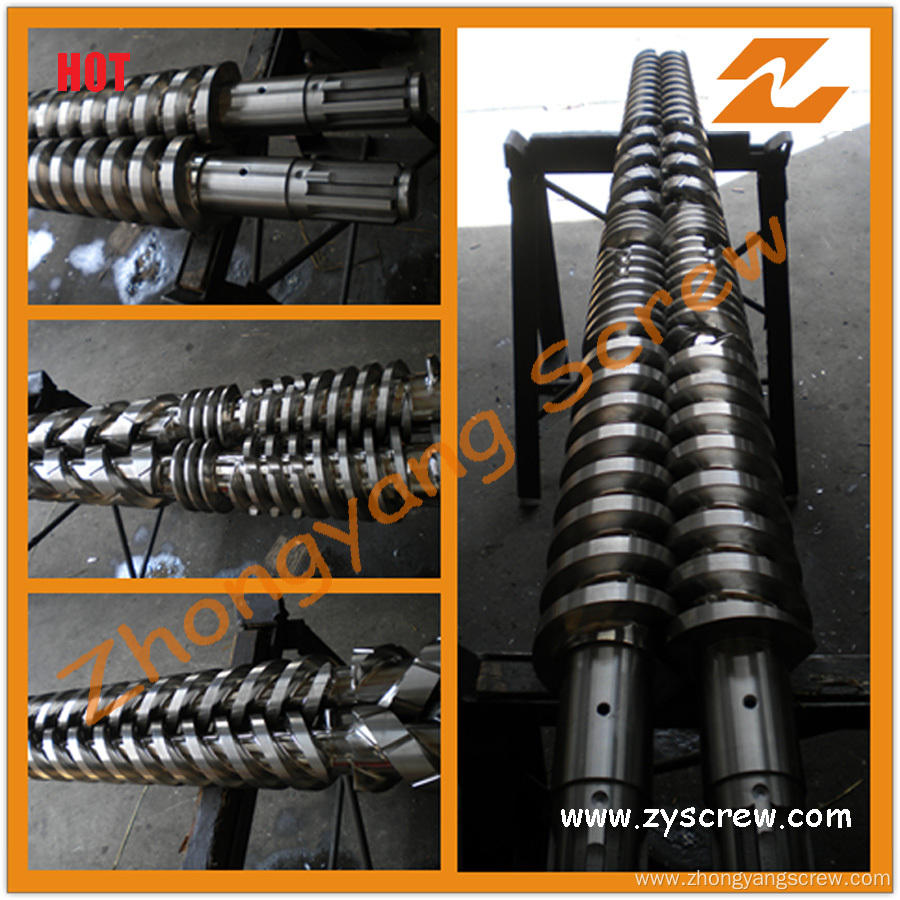 80/156 Conical Double/ Twin Screw and Driver/ Barrel for PVC