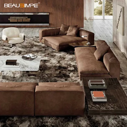 Riley Sofa Italian Minimalist Modular Sectional sofa