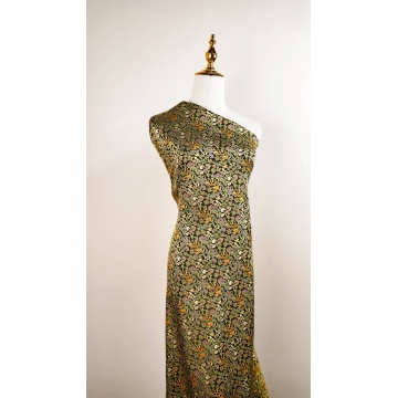 Шелковая ткань Nitre Flame Mulberry