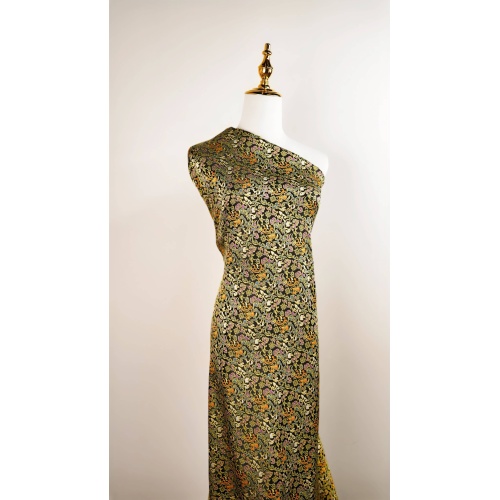 Tela de seda de morera Nitre Flame